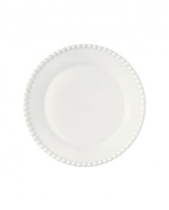 Farfurie pentru desert, portelan, alb, 19 cm, Tiffany - SIMONA'S COOKSHOP